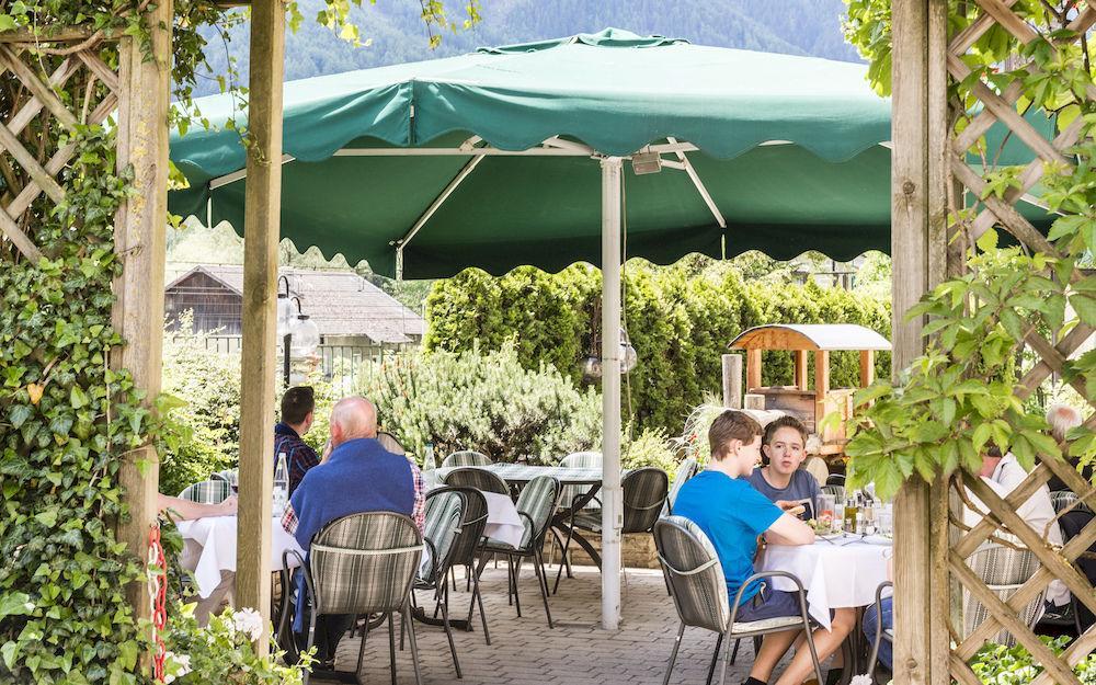 Lener Wirtshaus & Hotel Campo di Trens Eksteriør bilde