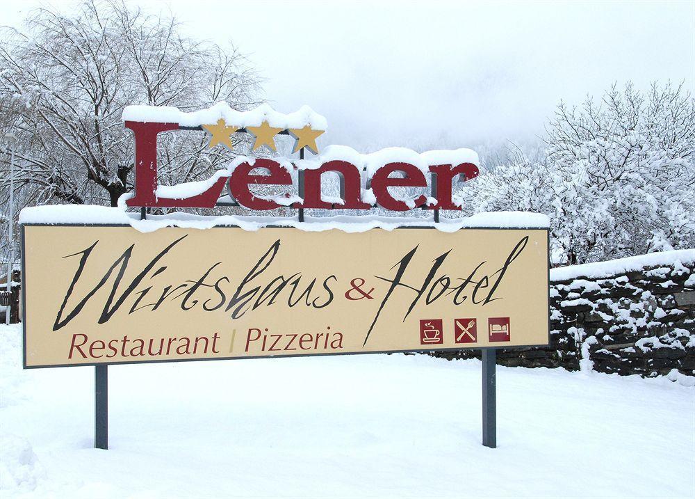 Lener Wirtshaus & Hotel Campo di Trens Eksteriør bilde